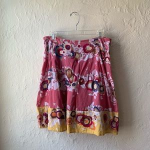 BCBGMAXAZRIA Cotton Skirt
